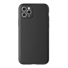Minkštas dėklas, skirtas „iPhone 17“ – juodas