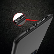 Minkštas dėklas, skirtas „iPhone 17“ – juodas