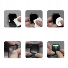 „Tech-Protect Glass Flex+“ 2 hibridinių stiklų pakuotė „Garmin Venu 3S“ – juoda „Tech-Protect Glass Flex+“ 2 hibridinių stiklų pakuotė „Garmin Venu 3S“ – juoda