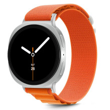 Tech-Protect Nylon Stripe Strap for Samsung Galaxy Watch 40 / 44 / 46 mm - Orange