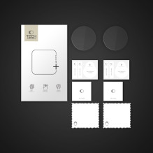 „Tech-Protect Glass Fit+“ 2 grūdintų stiklų pakuotė, skirta „Garmin Fenix 7X / 7X Pro“ - skaidri