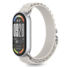 „Tech-Protect“ nailono „Pro“ dirželis, skirtas „Xiaomi Smart Band 8 / 9 / 10 / NFC“ – smėlio spalvos
