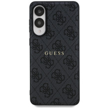 „Guess 4G Ring Classic Logo MagSafe“ dėklas, skirtas „Samsung Galaxy S25 Edge“ – juodas