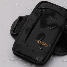 Tech-Protect M6 Universal Sport Armband - Black and Orange Tech-Protect M6 Universal Sport Armband - Black and Orange