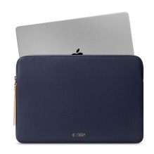Tech-Protect Fleece Laptop Bag 15-16 - Navy Blue