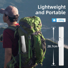 Asmenukių lazda „Tech-Protect L09S“ su trikoju – balta