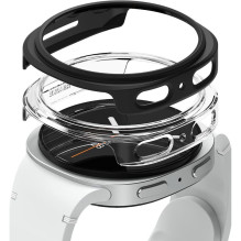 Ringke Slim 2-pack Case for Samsung Galaxy Watch 8 44mm - Transparent-Matte Black Ringke Slim 2-pack Case for Samsung Galaxy Watch 8 44mm - Transparent-Matte Black