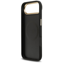 „Guess Peony Hot Stamp MagSafe“ dėklas, skirtas „iPhone Air“ – juodas