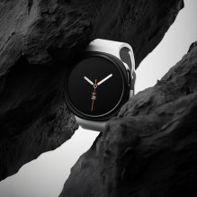 „Ringke Slim“ 2 dėklų rinkinys, skirtas „Samsung Galaxy Watch 8 44mm“ – skaidrus-matinės juodos spalvos „Ringke Slim“ 2 dėklų rinkinys, skirtas „Samsung Galaxy Watch 8 44mm“ – skaidrus-matinės juodos spalvos