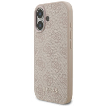 „Guess 4G Classic“ dėklas, skirtas „iPhone 17“ – rožinis