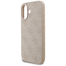 „Guess 4G Classic“ dėklas, skirtas „iPhone 17“ – rožinis