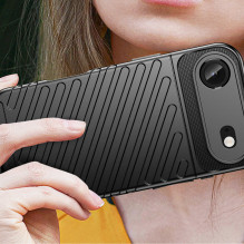 „Thunder“ dėklas, skirtas „iPhone 17 Air“ – juodas