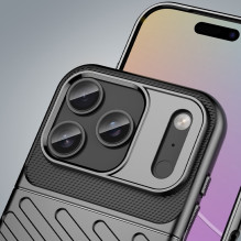 „Thunder“ dėklas, skirtas „iPhone 17 Pro“ – juodas