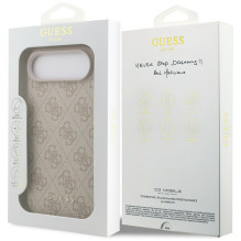 „Guess 4G Classic“ dėklas, skirtas „iPhone 17 Air“ – rožinis