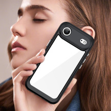 „Outer Space“ dėklas, skirtas „iPhone 17 Air“ – juodas permatomas