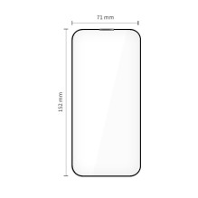 Tech-Protect Quick Set+ 2-pack tempered glass for iPhone 17 Air - black