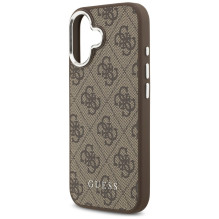 „Guess 4G Classic Logo MagSafe“ dėklas, skirtas „iPhone 17“ – rudas