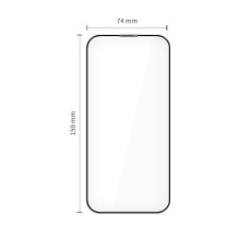 Tech-Protect Quick Set+ 2-pack tempered glass for iPhone 17 Pro Max - black