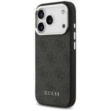 „Guess 4G Classic Logo MagSafe“ dėklas, skirtas „iPhone 17 Pro“ – juodas