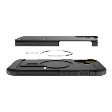 „Spigen Tough Armor 'T' MagSafe“ dėklas, skirtas „iPhone 17“ – juodas „Spigen Tough Armor 'T' MagSafe“ dėklas, skirtas „iPhone 17“ – juodas