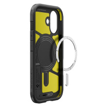 „Spigen Tough Armor 'T' MagSafe“ dėklas, skirtas „iPhone 17“ – juodas „Spigen Tough Armor 'T' MagSafe“ dėklas, skirtas „iPhone 17“ – juodas