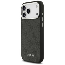 „Guess 4G Classic Logo MagSafe“ dėklas, skirtas „iPhone 17 Pro Max“ – juodas