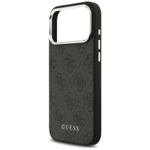 „Guess 4G Classic Logo MagSafe“ dėklas, skirtas „iPhone 17 Pro Max“ – juodas
