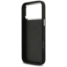 „Guess 4G Classic Logo MagSafe“ dėklas, skirtas „iPhone 17 Pro Max“ – juodas