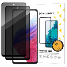 „Wozinsky Privacy Glass“ grūdintas stiklas, skirtas „Xiaomi Redmi Note 14S“, 2 vnt. pakuotėje