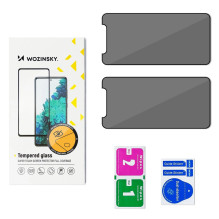 „Wozinsky Privacy Glass“ grūdintas stiklas, skirtas „Xiaomi Redmi Note 14S“, 2 vnt. pakuotėje