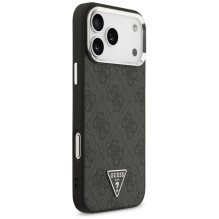 Guess 4G Triangle Logo MagSafe case for iPhone 17 Pro Max - black