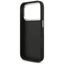 „Guess Grained Big 4G Classic Logo“ dėklas, skirtas „iPhone 17 Pro“ – juodas