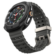 „Spigen Liquid Air“ dėklas, skirtas „Samsung Galaxy Watch 8 Classic“ 46 mm – juodas „Spigen Liquid Air“ dėklas, skirtas „Samsung Galaxy Watch 8 Classic“ 46 mm – juodas