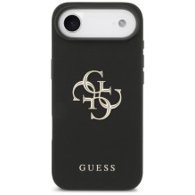 „Guess Grained Big 4G Classic Logo“ dėklas, skirtas „iPhone Air“ – juodas