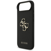„Guess Grained Big 4G Classic Logo“ dėklas, skirtas „iPhone Air“ – juodas