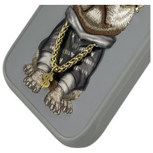 Nimmy Glasses Cool Dog Case for iPhone 16 Pro Max - Gray