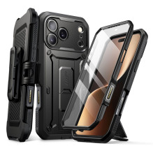 „Supcase UB Pro“ dėklas, skirtas „iPhone 17 Pro Max“ – juodas