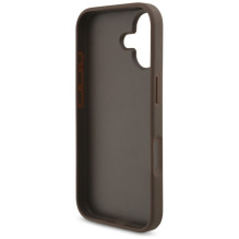 „Guess 4G“ didelio logotipo dėklas, skirtas „iPhone 17“ – rudas