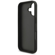 „Guess 4G“ didelio logotipo dėklas, skirtas „iPhone 17“ – juodas