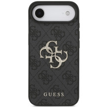 „Guess 4G“ didelio logotipo dėklas, skirtas „iPhone 17 Air“ – juodas