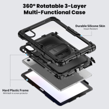 „Tech-Protect“ tvirtas dėklas, skirtas „Lenovo Idea Tab 11.0 TB-336“ – juodas