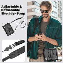 „Tech-Protect“ tvirtas dėklas, skirtas „Lenovo Idea Tab 11.0 TB-336“ – juodas
