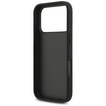 „Guess 4G“ didelio logotipo dėklas, skirtas „iPhone 17 Pro“ – juodas
