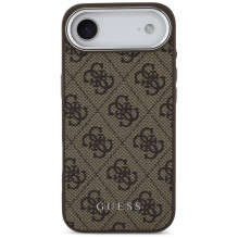 „Guess 4G Classic Logo MagSafe“ dėklas, skirtas „iPhone Air“ – rudas