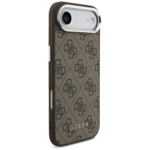 „Guess 4G Classic Logo MagSafe“ dėklas, skirtas „iPhone Air“ – rudas