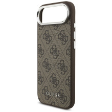„Guess 4G Classic Logo MagSafe“ dėklas, skirtas „iPhone Air“ – rudas