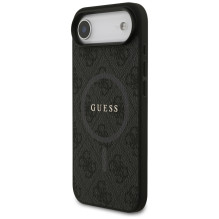 „Guess 4G Ring Classic Logo MagSafe“ dėklas, skirtas „iPhone 17 Air“ – juodas