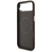 „Guess 4G Classic Logo MagSafe“ dėklas, skirtas „iPhone Air“ – rudas