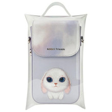 Nimmy Big Eyed Pet 2.0 Rabbit Phone Bag - Purple Nimmy Big Eyed Pet 2.0 Rabbit Phone Bag - Purple
