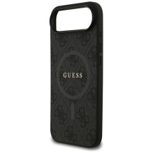 „Guess 4G Ring Classic Logo MagSafe“ dėklas, skirtas „iPhone 17 Air“ – juodas